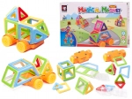 Piesă de construcție magnetică Magical Magnet - 38 de piese