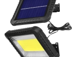 Reflector LED solar cu senzor de mișcare IP44