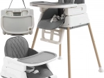 Scaun de hrănire pentru copii Kruzzel 6 în 1 gri
