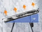 Plug manual pentru zăpadă pe roți 95 cm