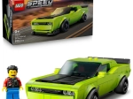 Lego speed champions dodge challenger srt hellcat – mașină sport pentru copii