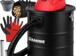 Aspirator fără sac pentru cenușă 15 l KAMINER cu funcție de suflare