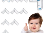 Protectoare transparente pentru colțuri RICOKIDS, 10 buc.