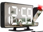 Ceas deșteptător digital cu proiecție și ecran tip oglindă IZOXIS