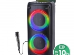 boxă bluetooth portabilă MEDIA-TECH FUNBOX BT cu karaoke și iluminare RGB