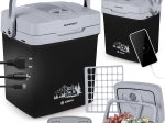 Frigider auto electric portabil 26 l cu mod ECO – negru