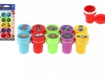 Ștampile auto-cernalibile Primele mele mașini, set din plastic 10 buc