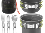 Gamela turistică Trizand 1,2 l – set pliabil de vase pentru camping
