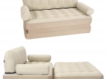 Canapea gonflabilă extensibilă dublă 5‑în‑1 – canapea, șezlong și pat pentru casă, grădină și la apă