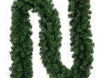 Ghirlandă de Crăciun verde - 2,8 m