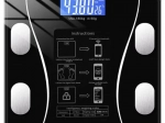 Cântar de baie inteligent cu Bluetooth RUHHY, 8 în 1, până la 180 kg