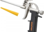 Pistol pentru spumă de montaj cu corp metalic și reglarea dozării
