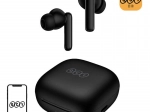 Căști wireless TWS QCY T13 cu anulare activă a zgomotului (negru)
