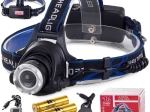 Lanternă frontală Bailong cu led CREE și funcție zoom