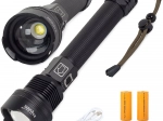 BAILONG lanternă tactică LED CREE XHP70 cu zoom IPX5
