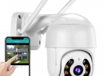 Cameră inteligentă WiFi pentru exterior Full HD cu zoom optic