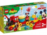 LEGO DUPLO Disney trenuleț aniversar cu MICKEY MOUSE și MINNIE