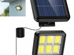 Lampă cu panou solar și senzor de mișcare 120 LED-uri