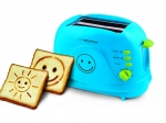 Prăjitor de pâine Smiley albastru