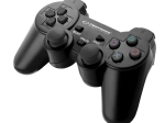 Gamepad cu fir pentru PS3 și PC USB Trooper negru