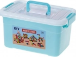 Klocki magnetice pentru copii mici - Set 100 piese