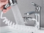 Set Duș Argintiu pentru Chiuvetă