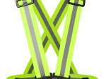 Ag590 vestă reflectorizantă cu ham verde