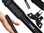 Pompa de mână pentru bicicletă TRIZAND cu suport de cadru, compactă din aluminiu, 7 bar