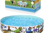 Piscină gonflabilă pentru copii Bestway dinozauri 183 × 38 cm
