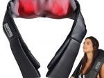 Masažer electric 3D Shiatsu pentru gât, umeri și spate