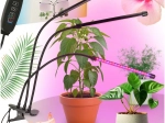 Lampă LED pentru creșterea plantelor cu panou triplu