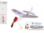 Model de avion cu elice Komár pe gumă