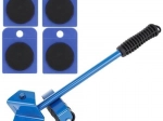 Set 5‑în‑1 pentru mutarea mobilei până la 150 kg