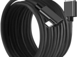 Cablu USB-A 2.0 la USB-C 5 m cu unghi drept IZOXIS