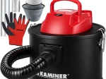 Aspirator fără sac Kaminer pentru cenușă 10 l cu funcție de suflare