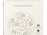 Bol pentru câini care încetinește hrănirea – puzzle interactiv, albastru