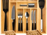 Organizator extensibil din bambus pentru sertar RUHHY