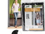 Plasă magnetică împotriva insectelor pentru uși, neagră, 80/90/100 × 200/210 cm
