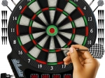 Țintă electronică pentru darts TRIZAND cu 4 afișaje LED, pentru 1–16 jucători