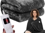 Pătură electrică încălzită RUHHY 180 × 130 cm cu telecomandă