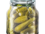 Borcan din sticlă cu clemă IRMA 2,4 l