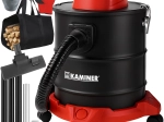 Kaminer aspirator de cenușă rezistent la temperaturi ridicate, fără sac, 20 l, cu funcție de suflare