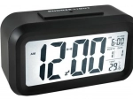 Ceas desteptător - Ceas digital LED negru
