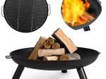 Vatră de grădină cu grătar 60 cm BERDSEN