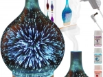 Difuzor de aromă cu lampă LED și aromaterapie