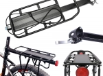 Portbagaj spate din aluminiu pentru bicicletă, universal, 30 kg