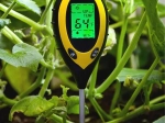Tester digital de sol 4-în-1 pentru măsurarea pH-ului, umidității și temperaturii