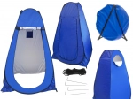 Cort portabil pentru duș și schimbare, toaletă – albastru