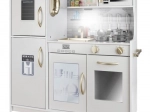 Bucătărie din lemn pentru copii XL cu lumină și sunete