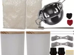Set complet pentru crearea lumânărilor naturale DIY